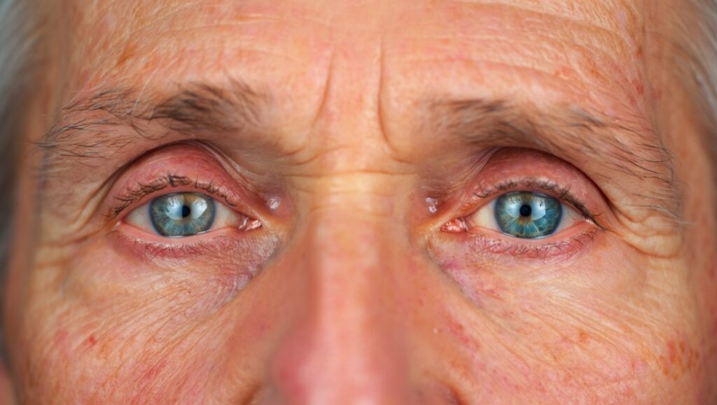 Problemas visuales frecuentes en adultos mayores que requieren control de la vista después de los 60 años.
